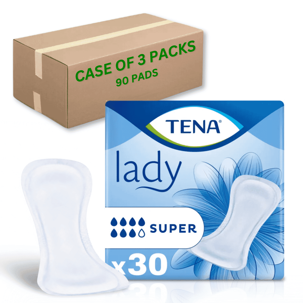 View TENA Lady Super Case of 90 information