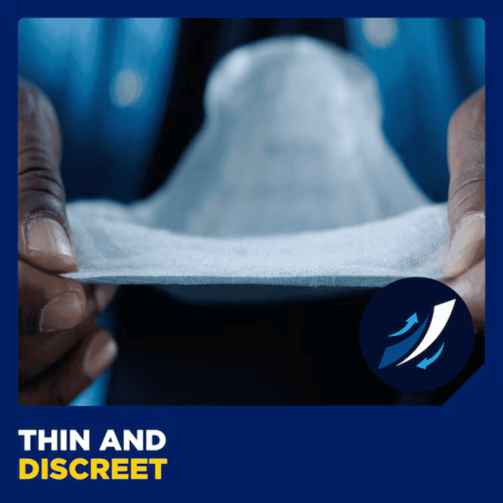 tena men absorbent protector discreet