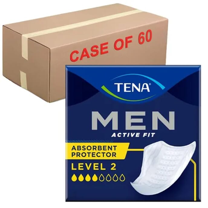 tena men case savers case of 60