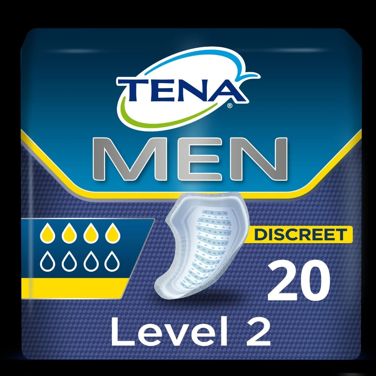 View TENA Men Fast Dry Absorbent Protector Level 2 Medium information