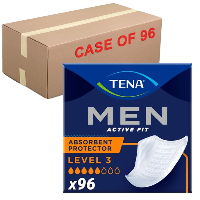 tena men inconti 3 level 3 case of 96