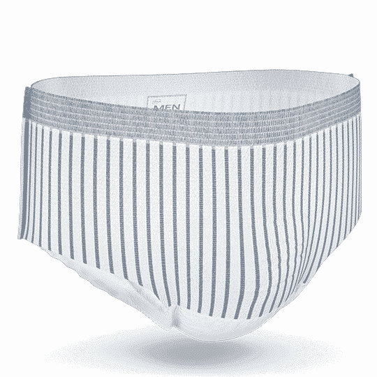 tena men level 4 protective underwear from front