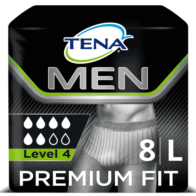 tena men level 4 protective underwear