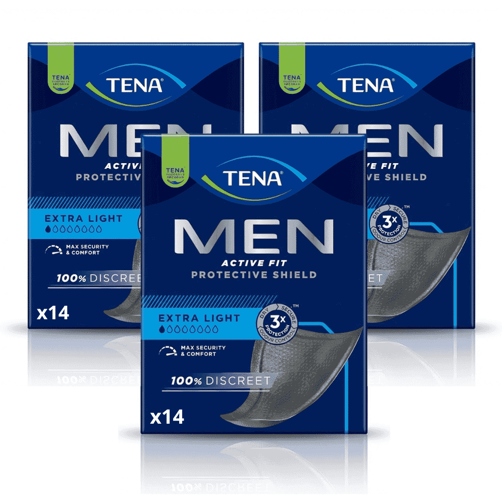 View TENA Men Protective Shield Case of 42 information