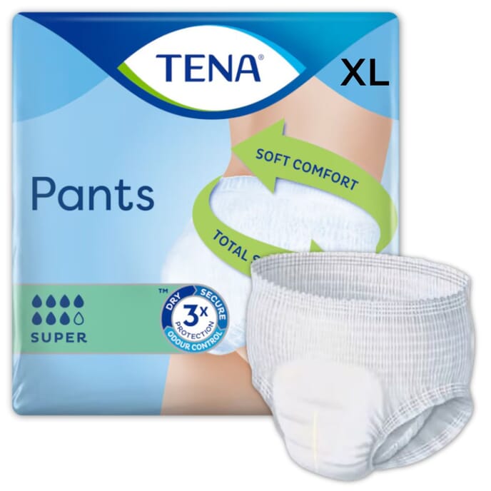 tena pants super x large