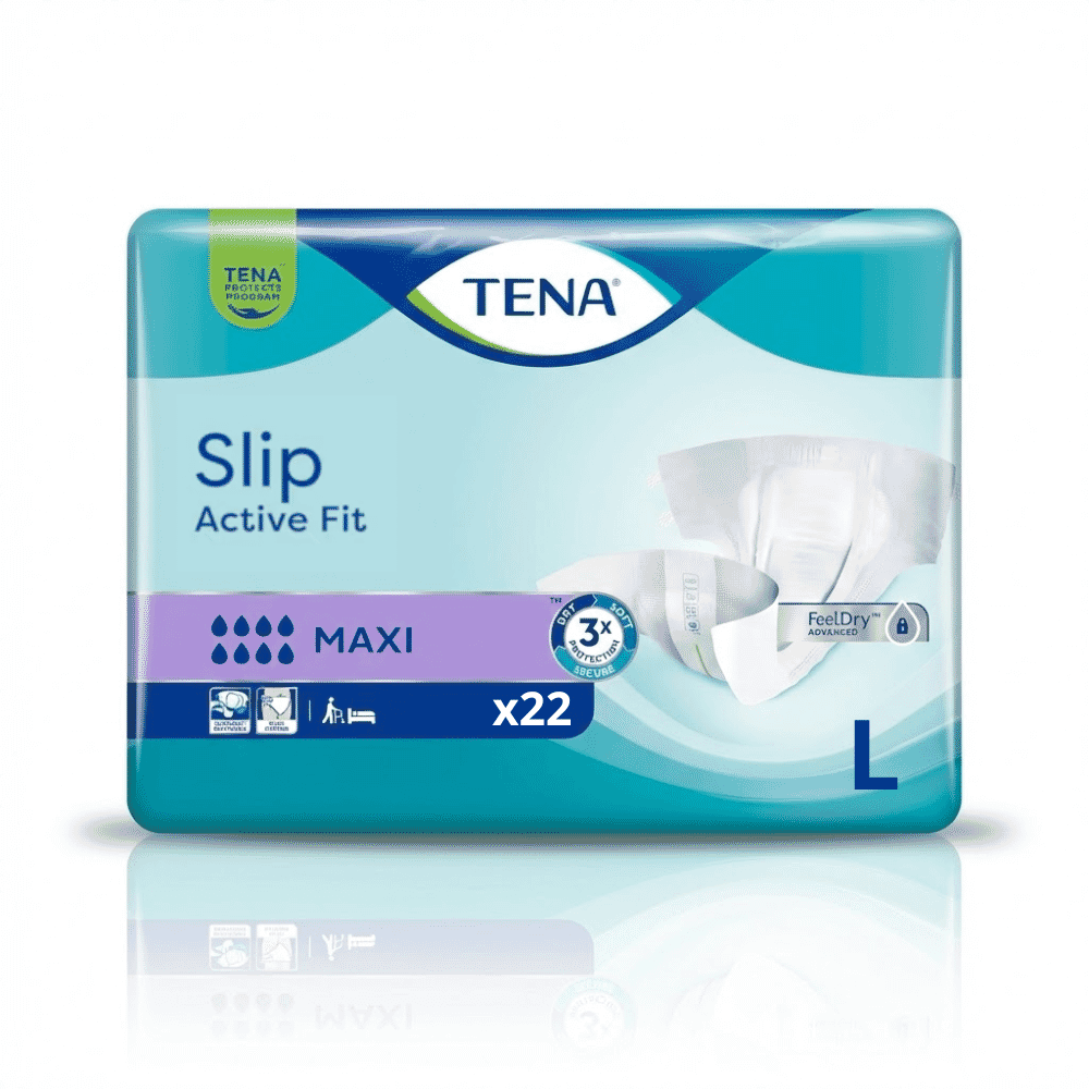 tena slip active fit maxi large pack of 22