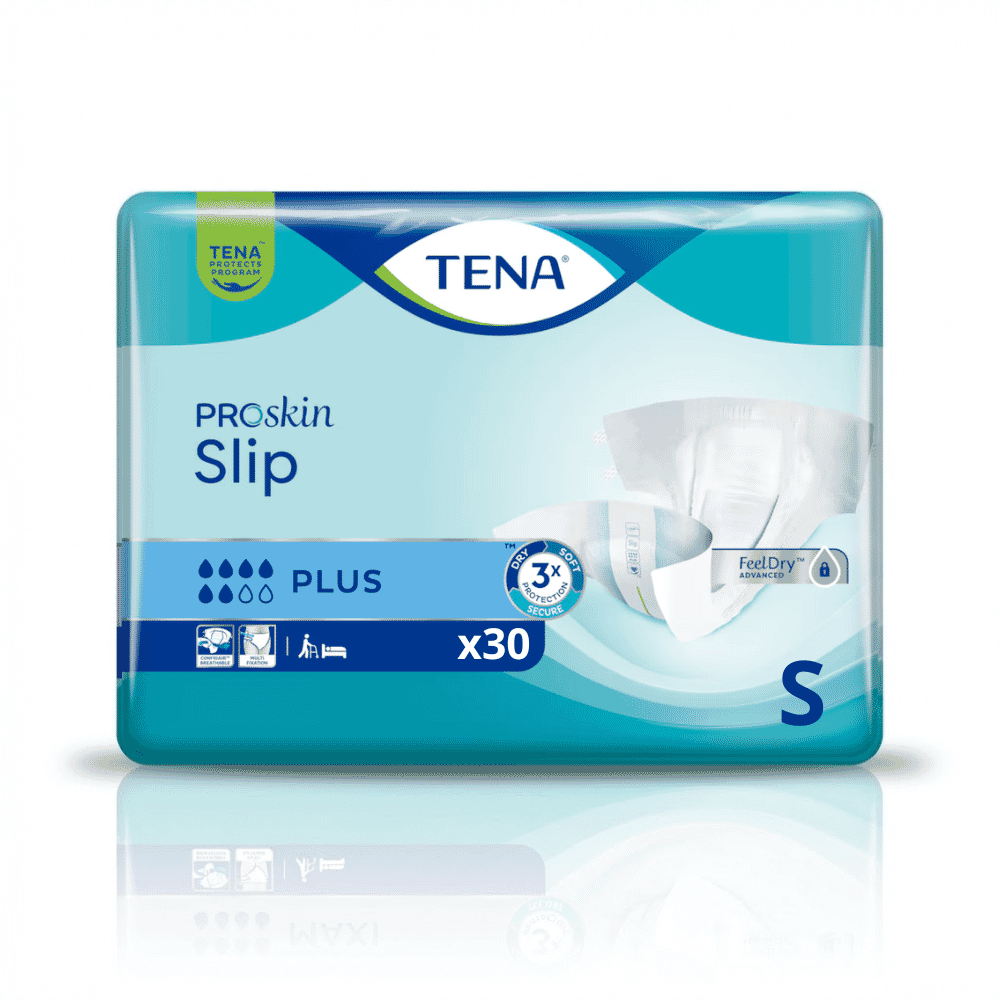 tena slip plus small pack of 30