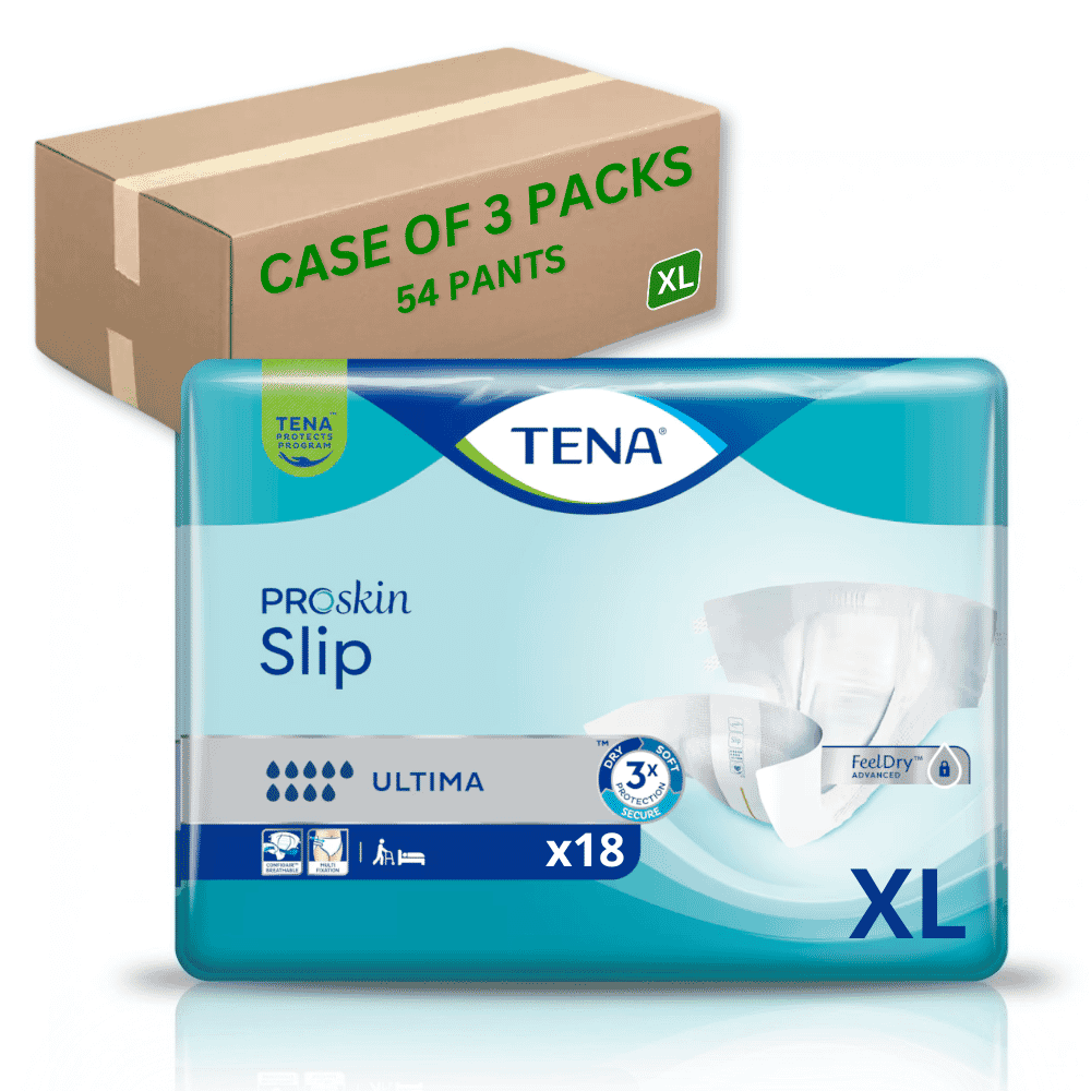 tena slip ultima xl pack of 18