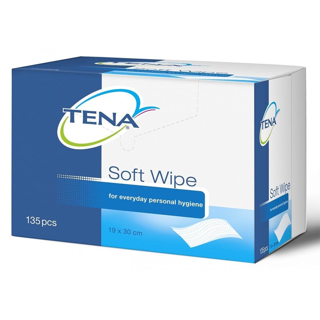 tena soft dry wipes