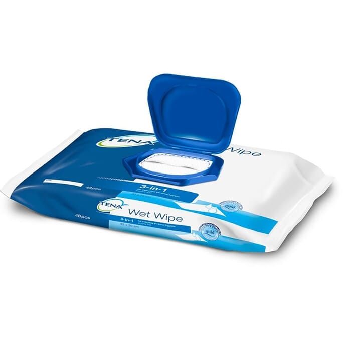 tena soft wet wipes