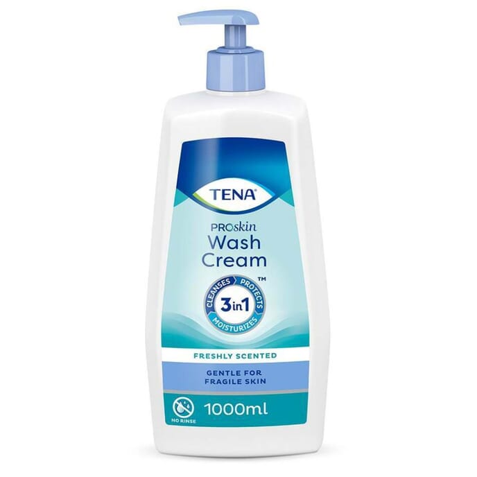 tena wash cream 1 litre