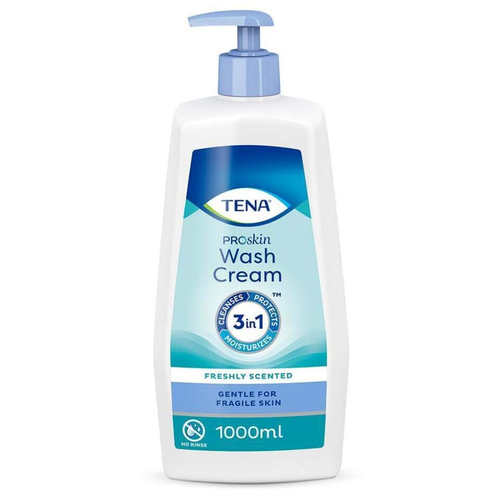 tena wash cream 1 litre