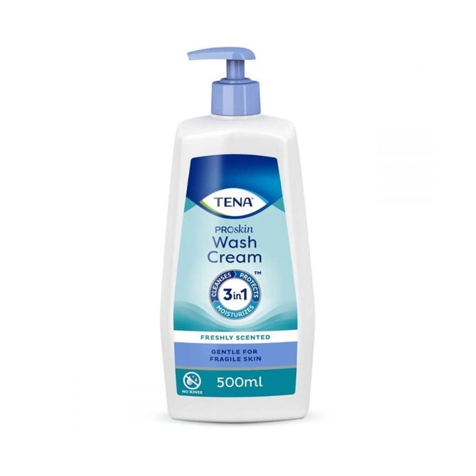 tena wash cream