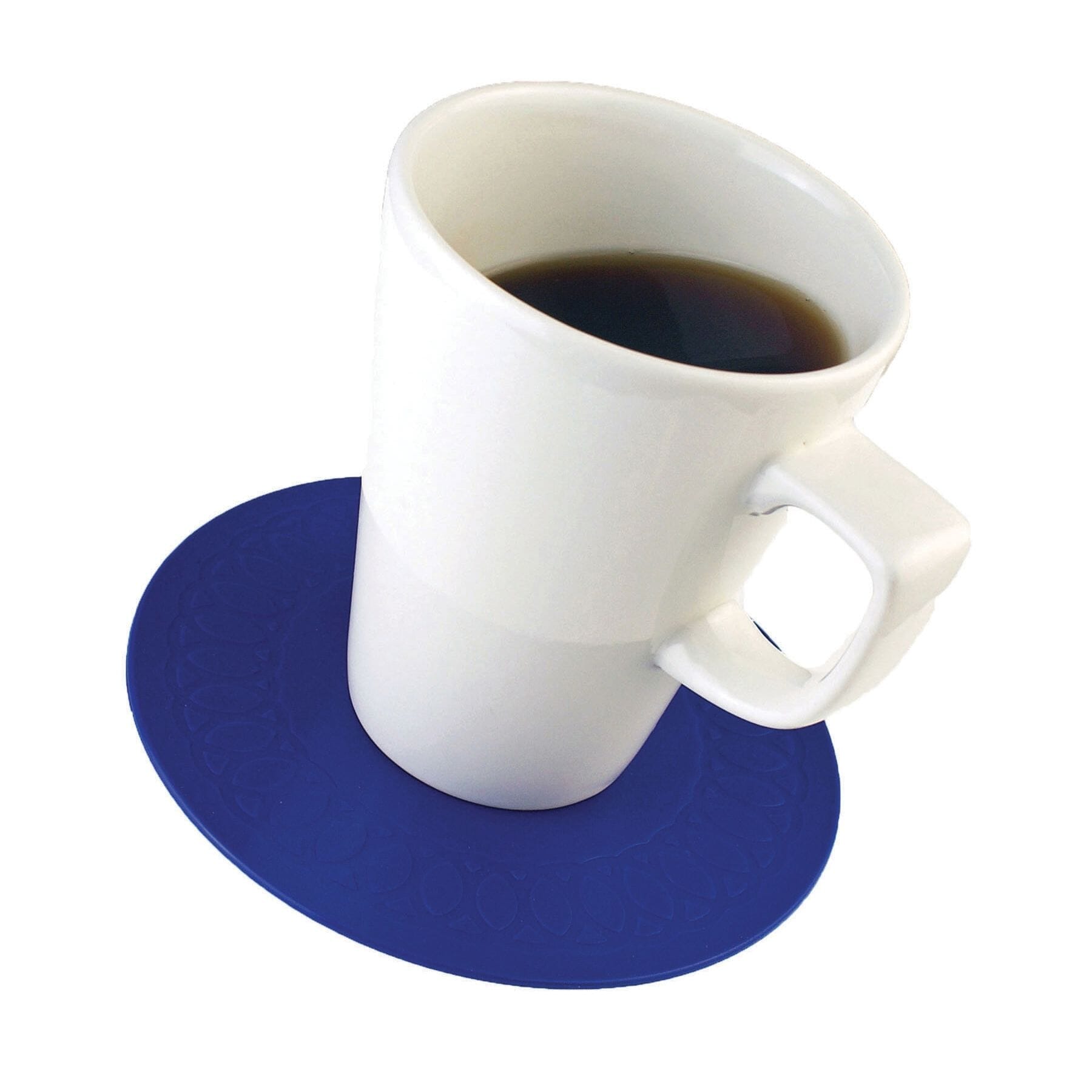 tenura anti slip circular mat coaster non slip