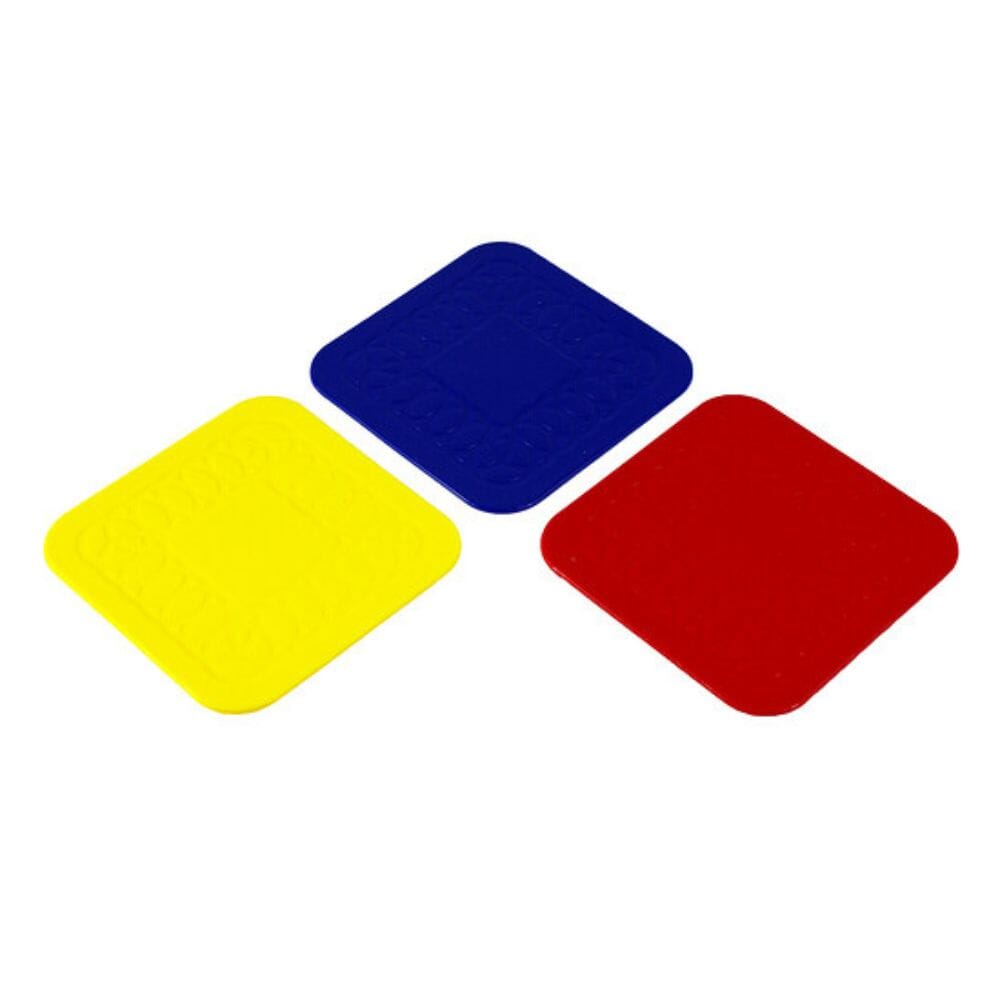 View Tenura Antimicrobial Square Coaster Set Yellow x 4 information