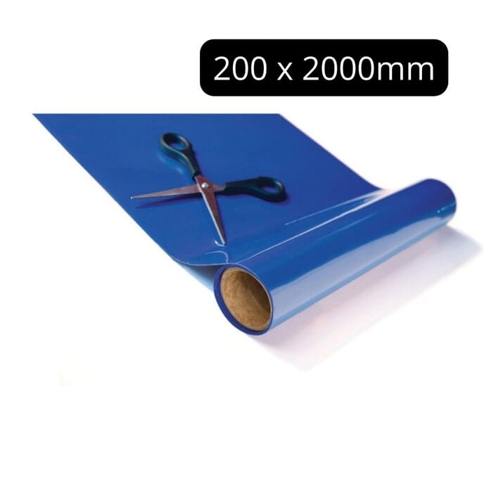 tenura antimicrobial non slip reel 200 x 2000mm blue