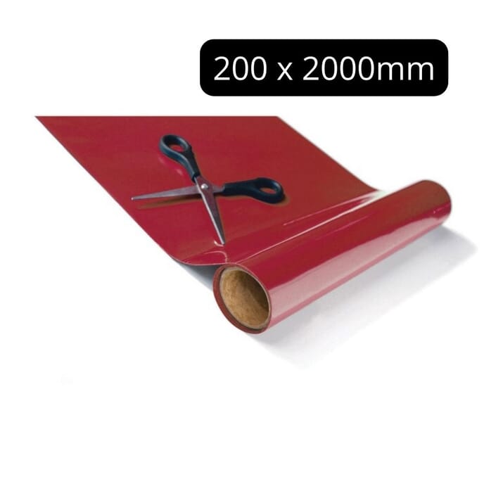 tenura antimicrobial non slip reel 200 x 2000mm red