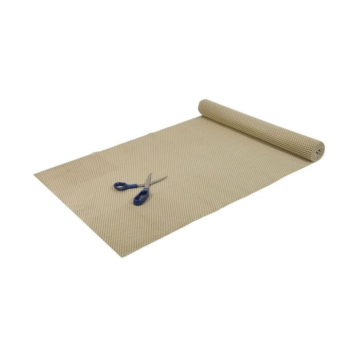 tenura non slip fabric beige