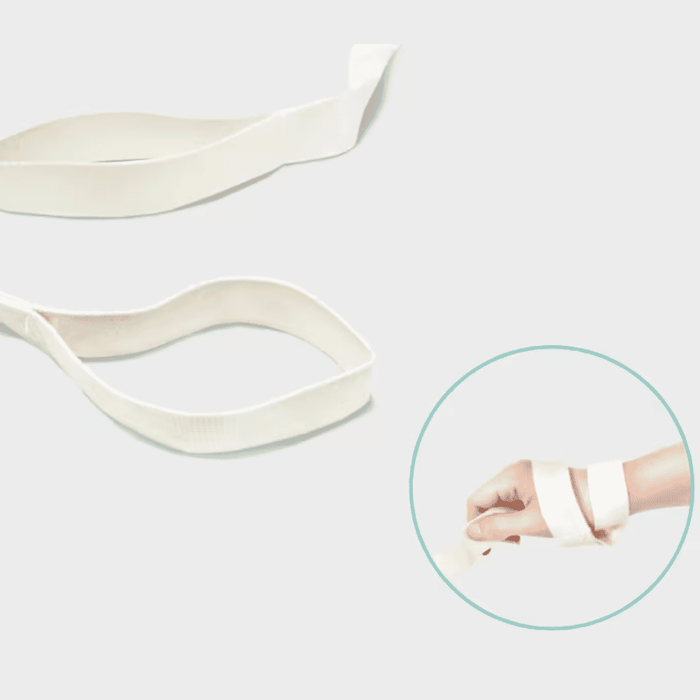 terry towelling sock aid handles