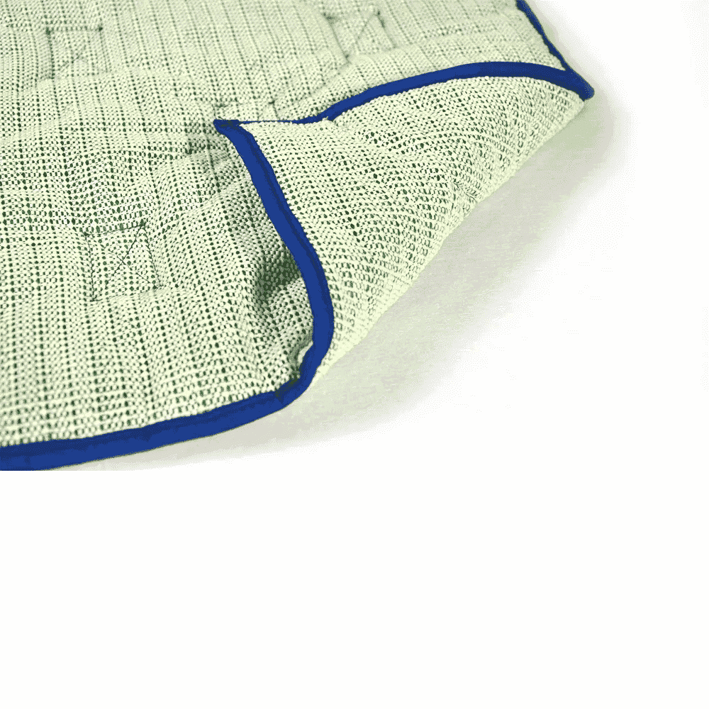 textured cushioned non slip floor mat underside