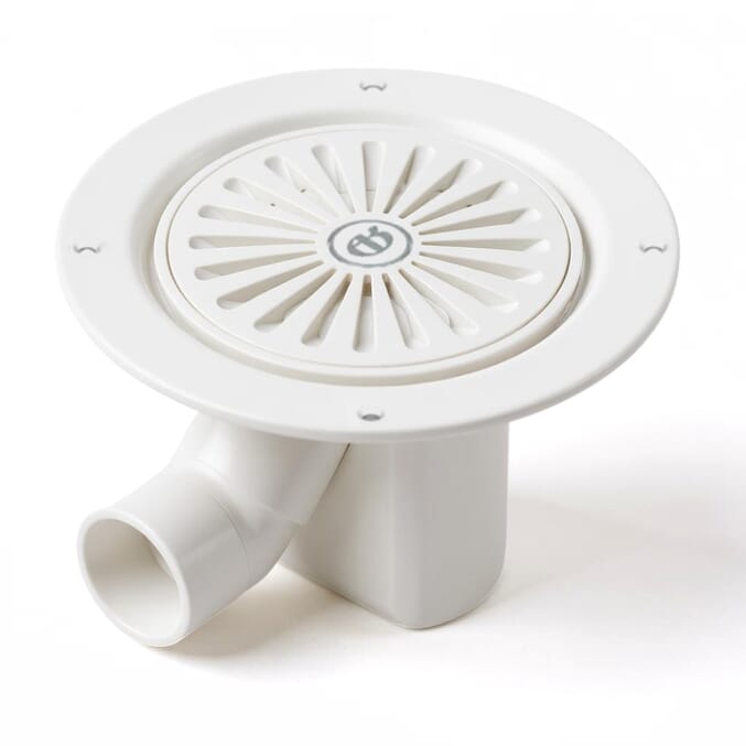 tf75 gravity waste unit for tuff form grey