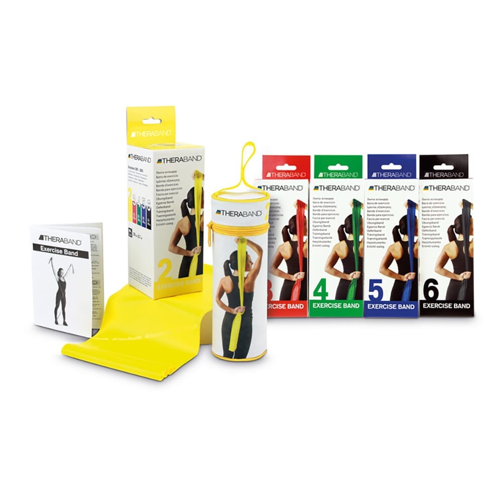 TheraBand Exercise Band In Zipper-Bag