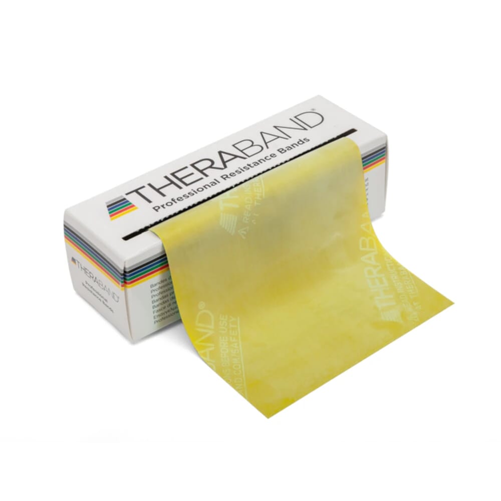 theraband light resistance yellow 6 yards