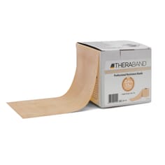 Theraband Resistance Bands - 50 Yards - Super Light Resistance - Tan