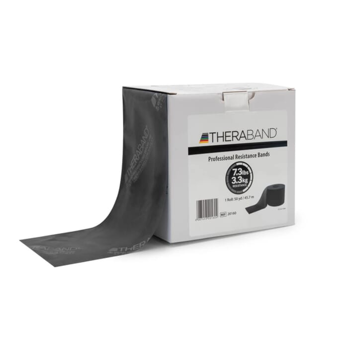 theraband special heavy resistance black 50 yards