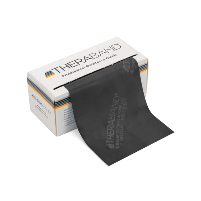 theraband special heavy resistance black 6 yards