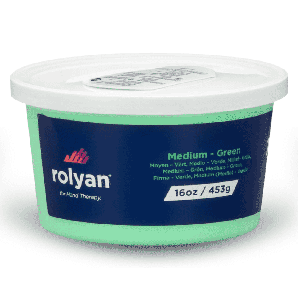 therapeutic putty 454g green medium