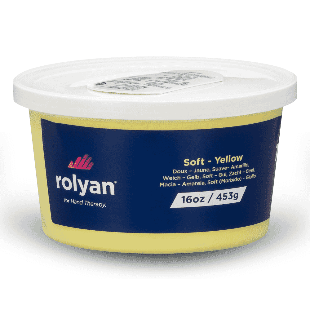 therapeutic putty 454g yellow soft