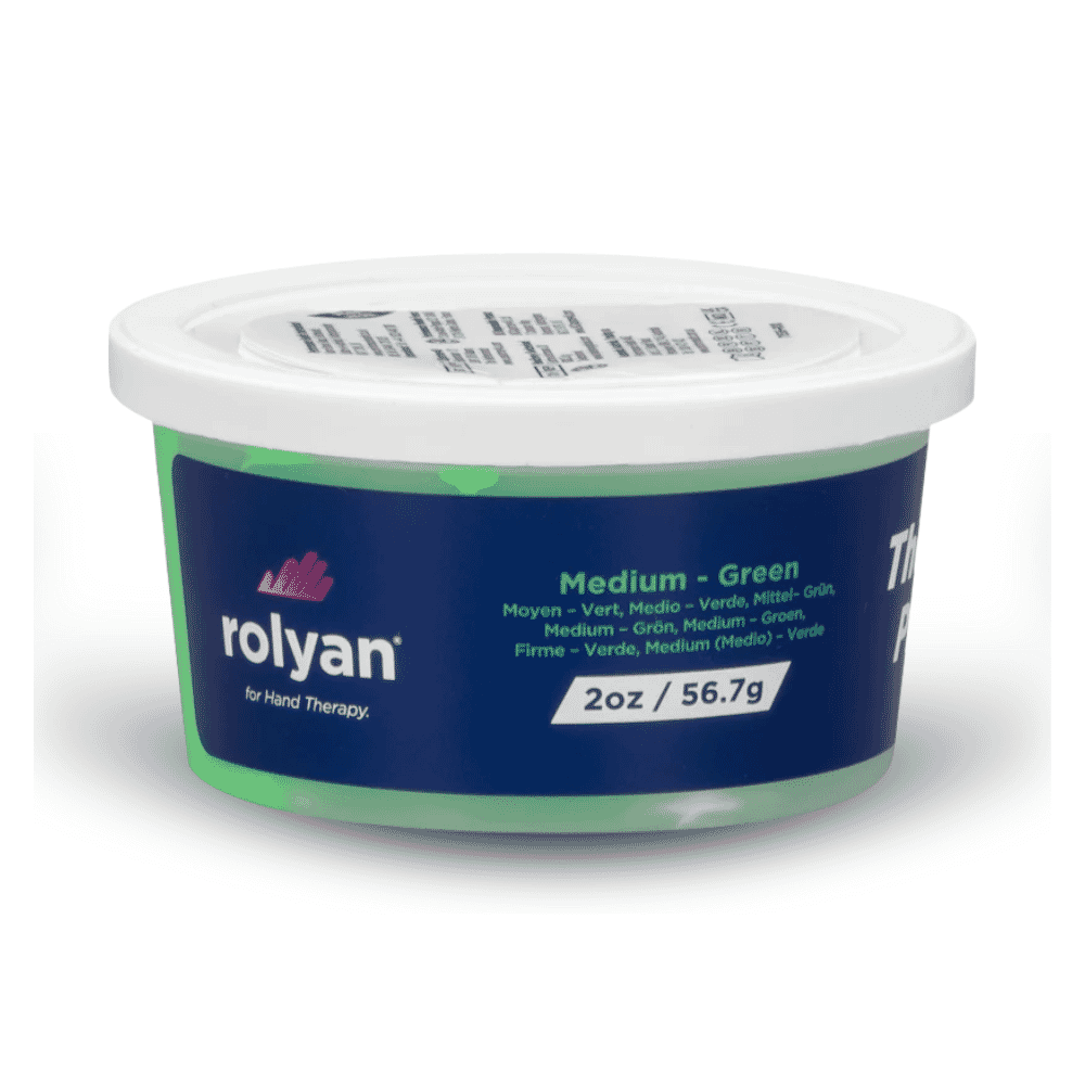 therapeutic putty 57g green medium