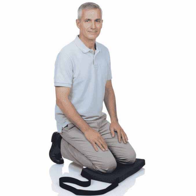 therapist kneeler kneeling cushion in use