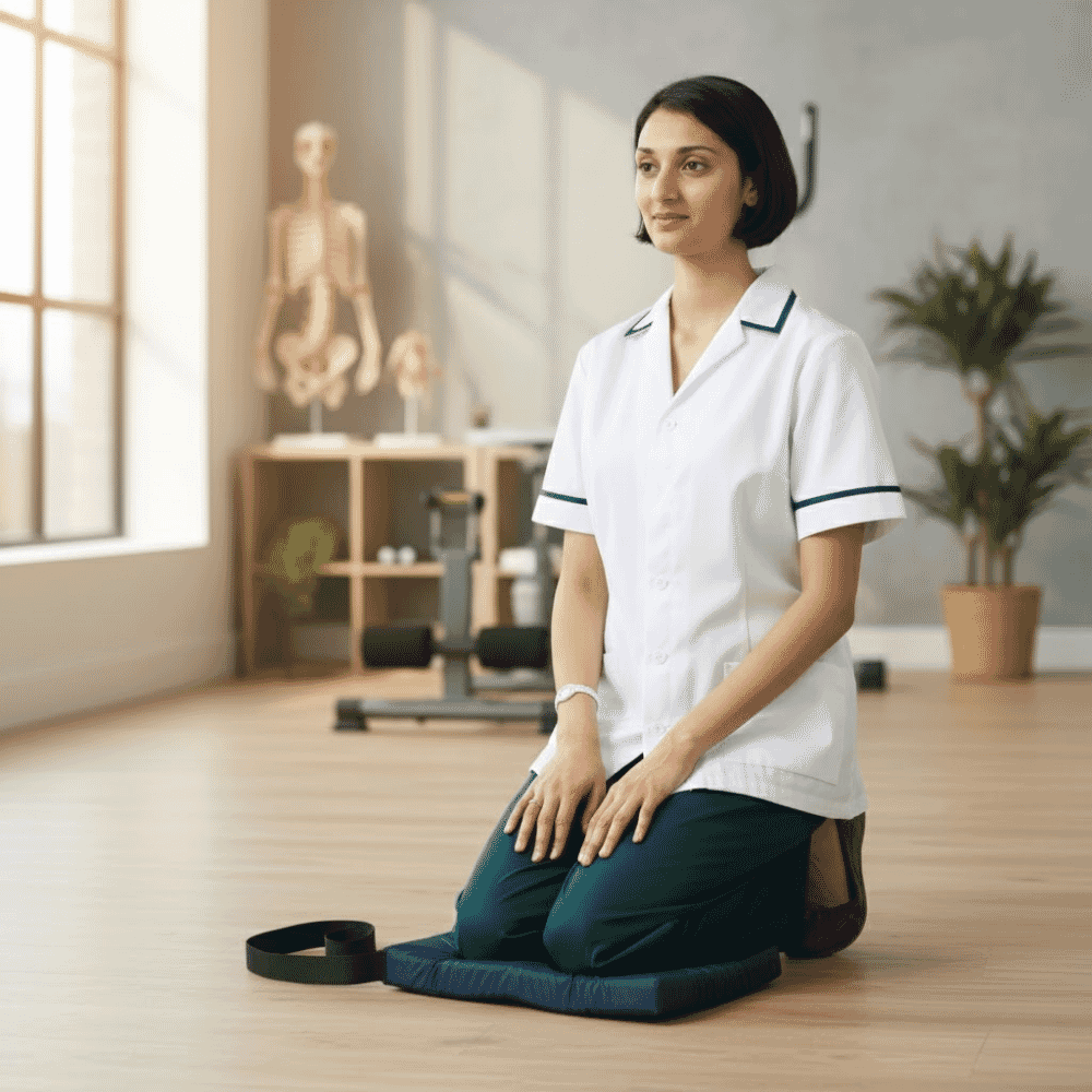 therapist kneeler kneeling cushion lifestyle