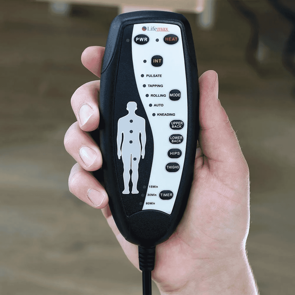therapy heated back and seat massager controller