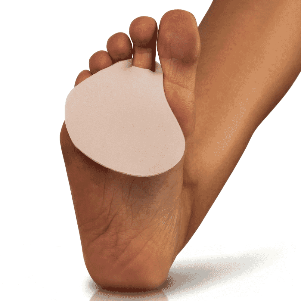 therastep ball of foot gel cushions on foot