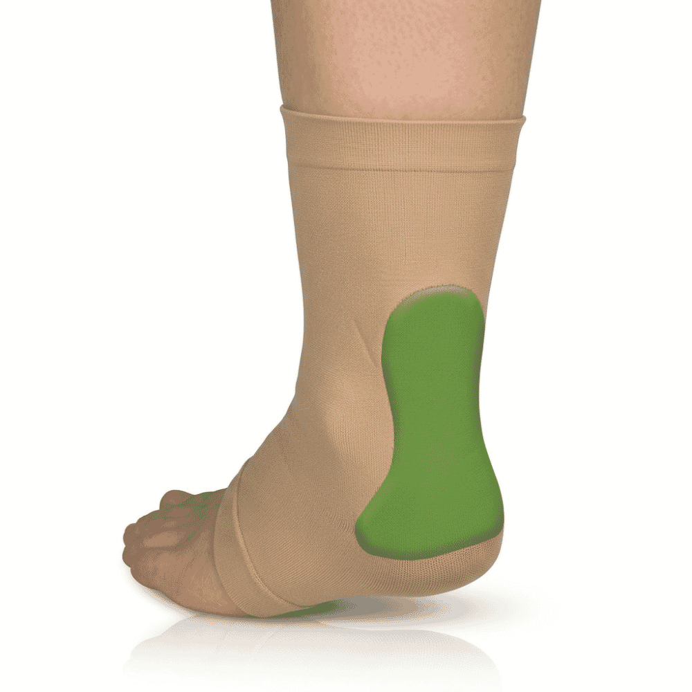 therastep gel achilles heel sleeve gel highlight