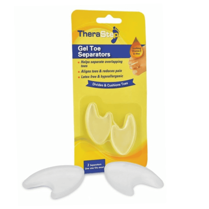 therastep gel toe spacers