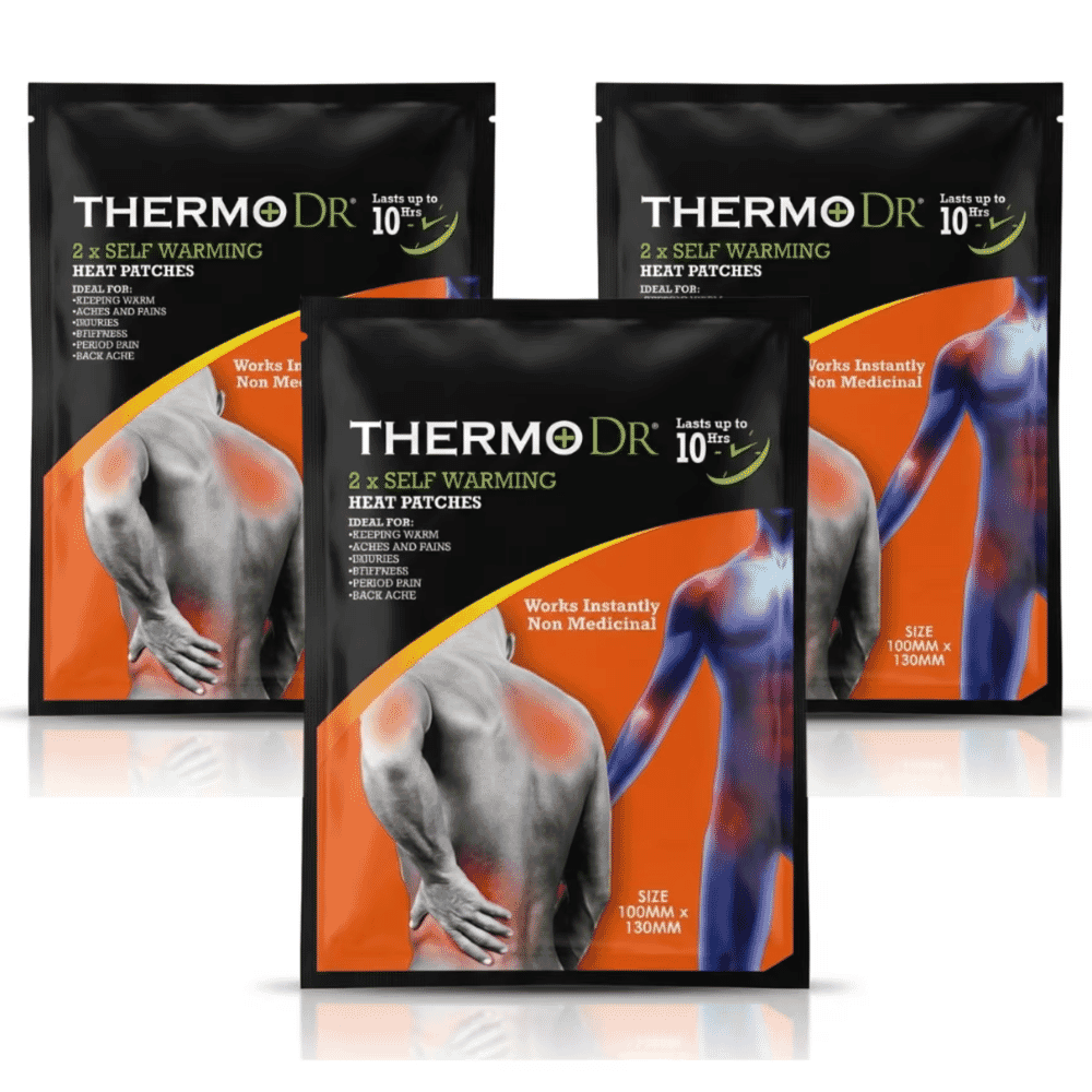 thermo dr heat patches triple pack