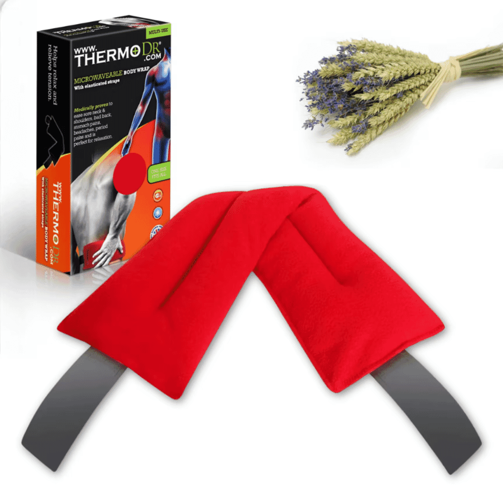 thermo dr lavender heat wrap red