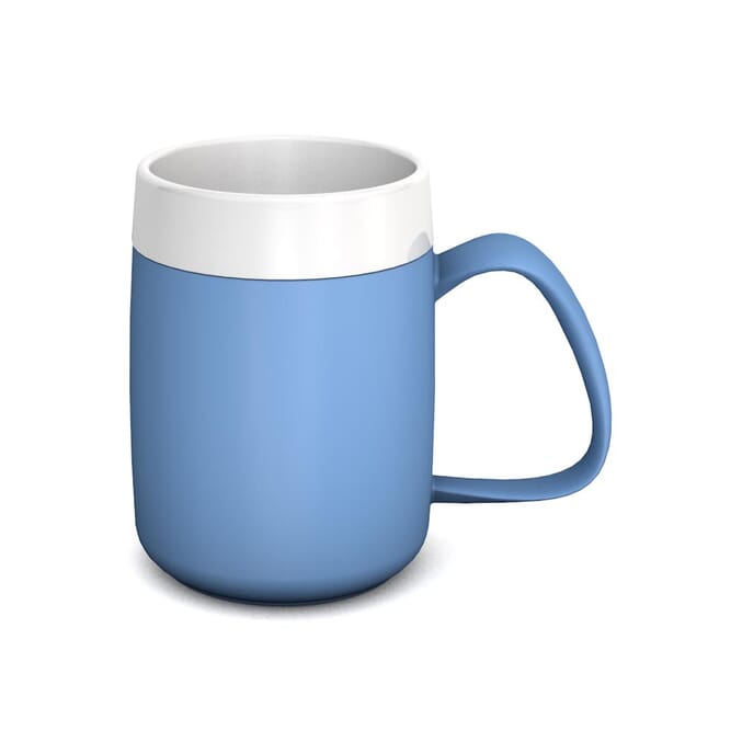 thermo mug light blue