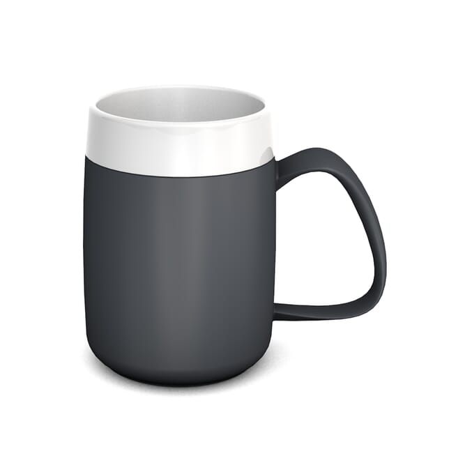thermo safe mug with large handle anthracite
