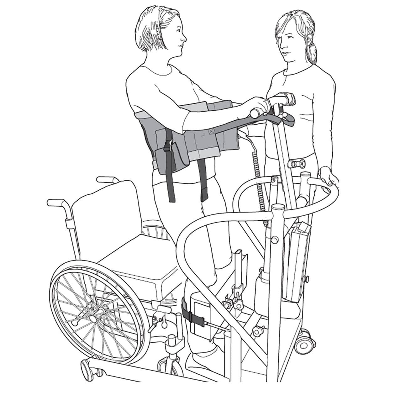 thorax sling for minilift picture