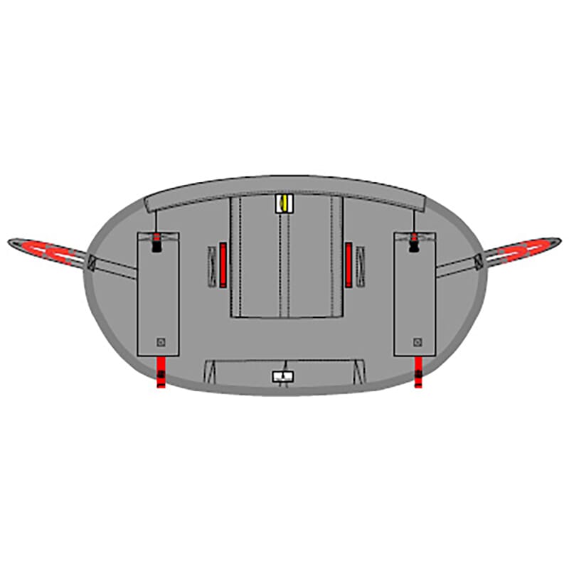 thorax sling with seat support diagram