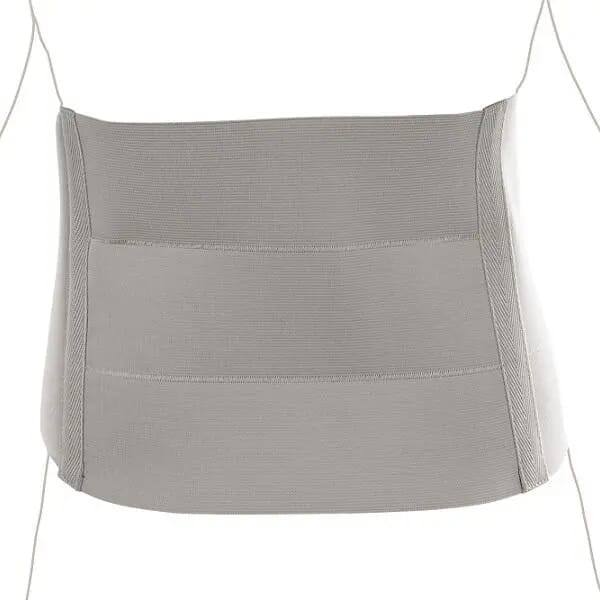three panel abdominal binder back