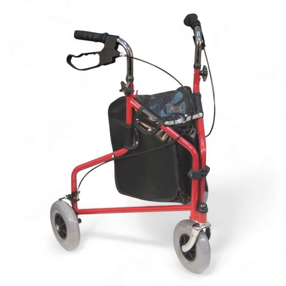 Three Wheeled Walker Red