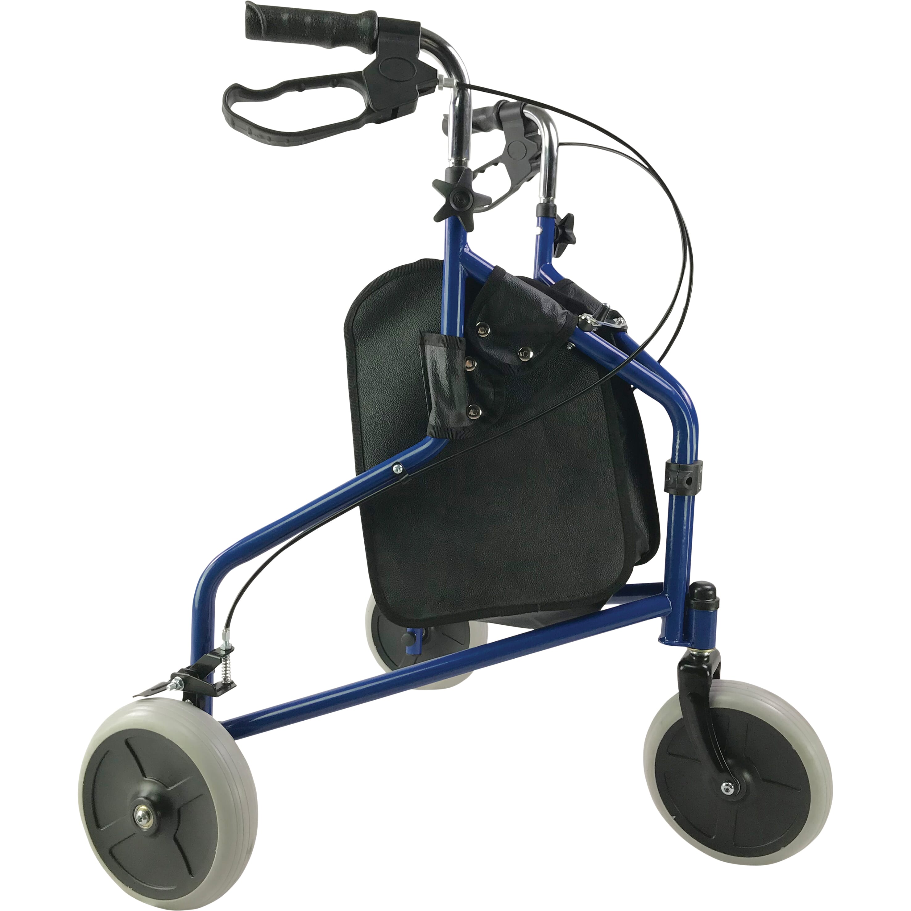 three wheeled walker with bag 2
