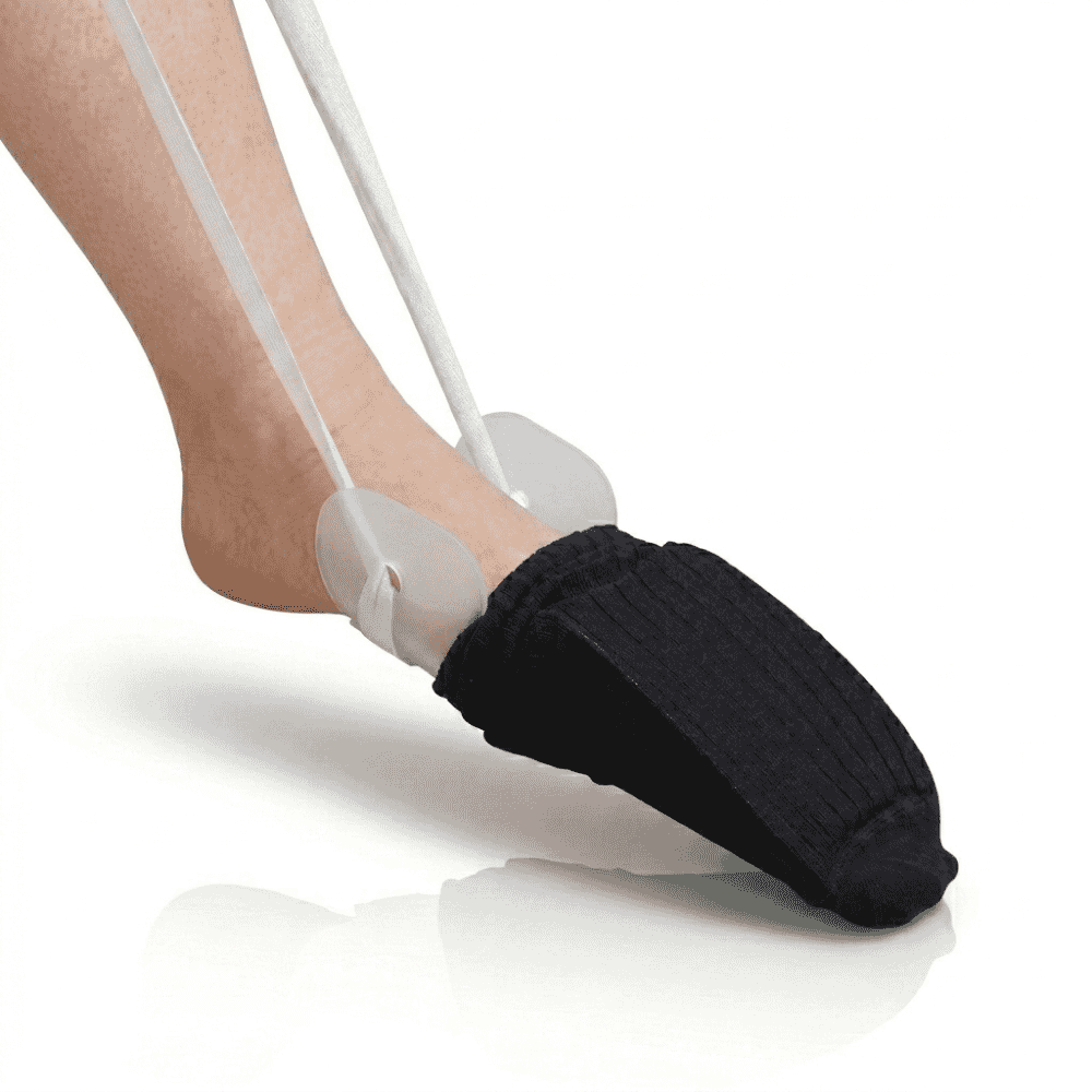 tights and stockings aid in use