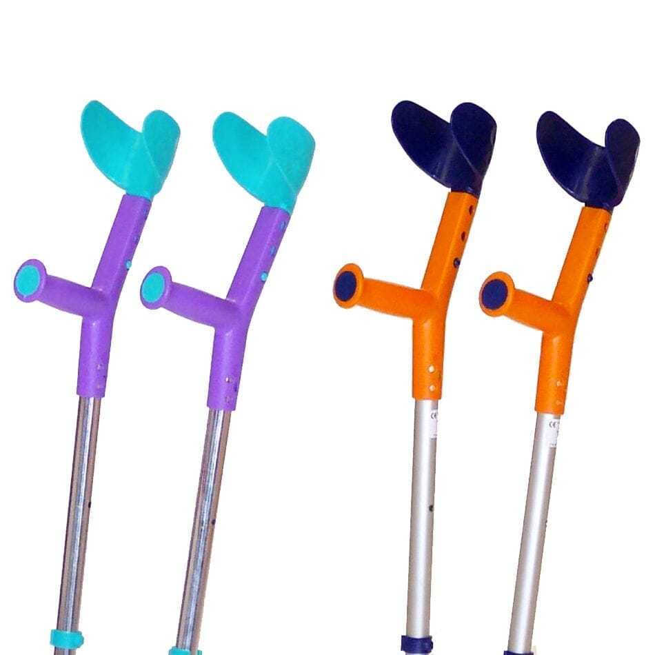 tiki childrens crutches coloured crutches